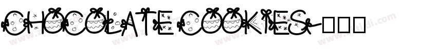 Chocolate Cookies字体转换